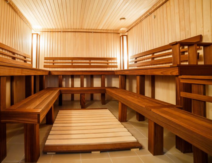 Сауна финская - Санаторий «Альфа Радон»